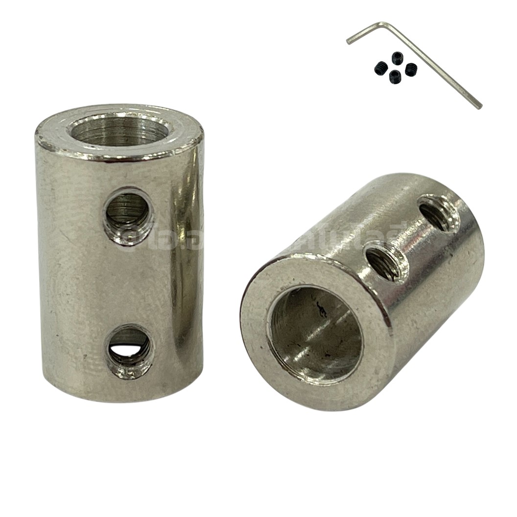 CP-M Ø5-12mm คัปปิ้ง ข้อต่อเพลา ต่อแกนมอเตอร์ Metal Coupling ข้อต่อแกนเหล็ก ข้อต่อแกนมอเตอร์ คัปปลิ้ง 5-5/6-6/6.35/6.35/7-7/8-8/10-10/12-12/5-10/6-10/6.35-10/7-10/8-10/5-12/6-12/6.35-12/8-12/10-12
