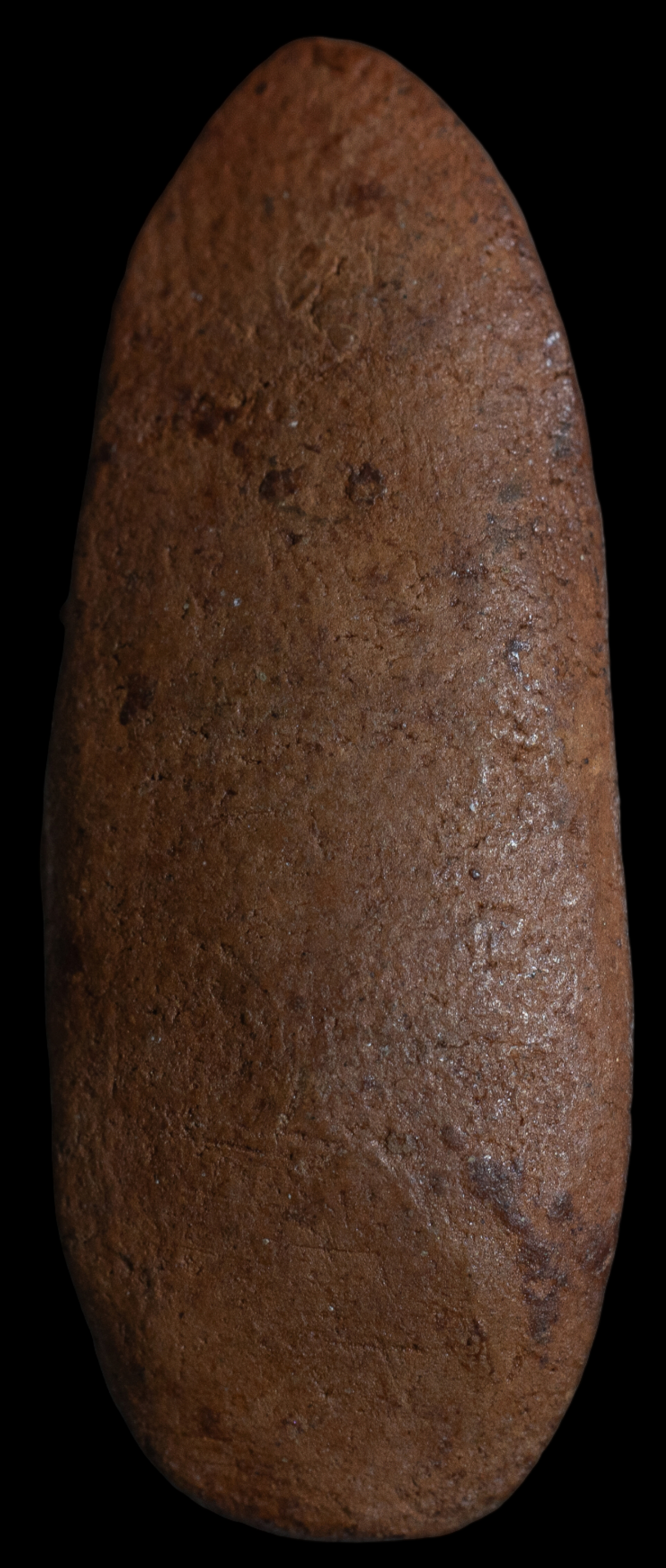 พระลีลาจิ๋ว หลวงพ่อกวย เนื้อดิน ผสมผงน้ำมัน ปี 2518