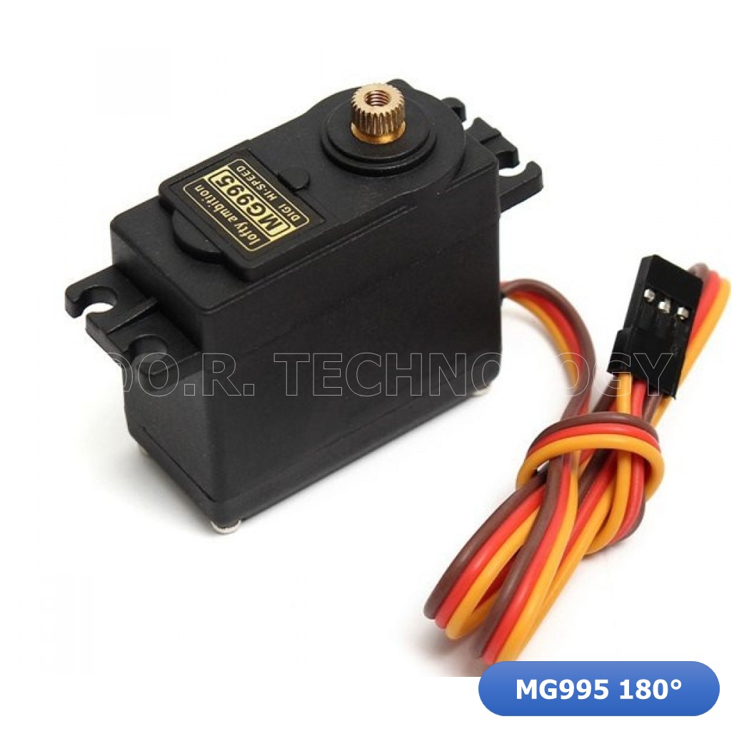 (1ชิ้น) AA223 เซอร์โวมอเตอร์ Servo MG995 12KG 180 องศา normal quality