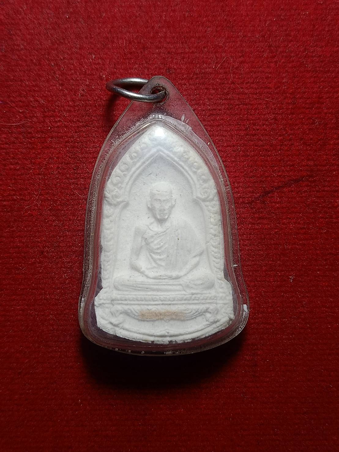 พระผงหลวงพ่อเกษม เขมโก สำนักสุสานไตรลักษณ์ จ.ลำปาง รุ่น 6 รอบ (SKU-05873)