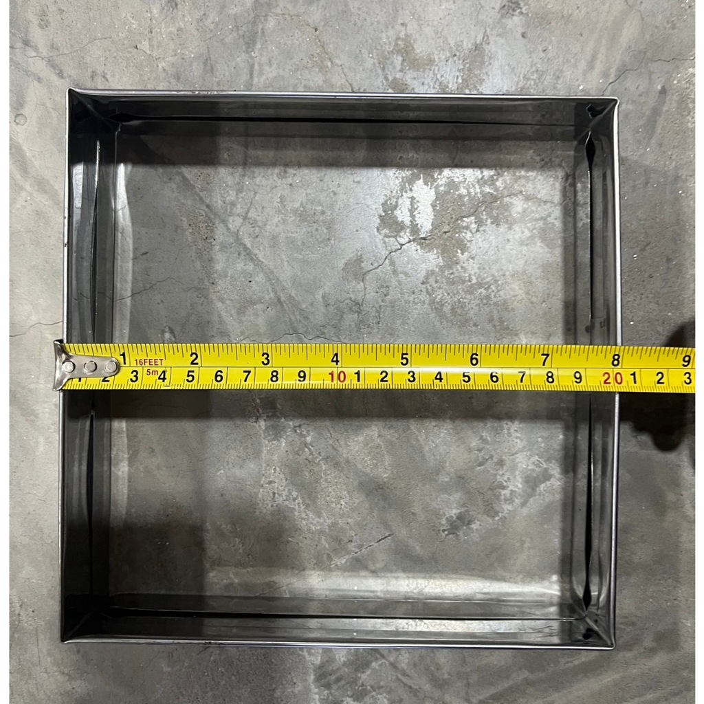 บังลม สแตนเลส เตาแก๊สกระป๋อง ขนาด 20 x 20 x 5 ซม. ใส่เตารุ่น LF-90SD, LF-90ID ช่วยประหยัดแก๊ส บังลมได้ดีค่ะ