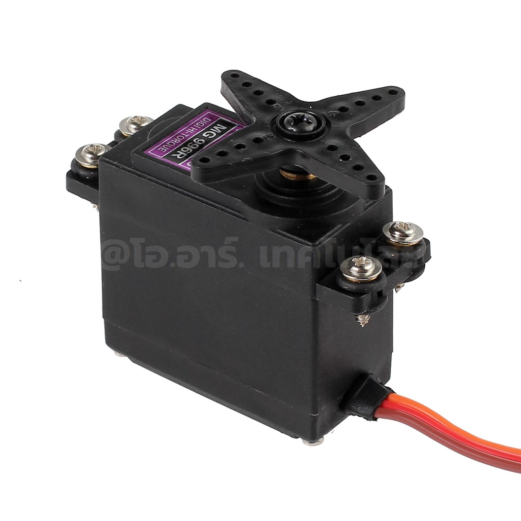 เซอร์โวมอเตอร์ Servo MG996R/MG995/MG945 13KG 180องศา/360องศา เฟืองโลหะ MG996 Tower Pro High Torque Servo Motor /ตัวยึดเซอร์โว Servo support bracket