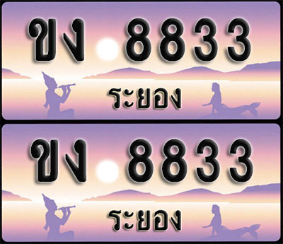 ทะเบียนรถ 8833 – ขง 8833 ระยอง (1)
