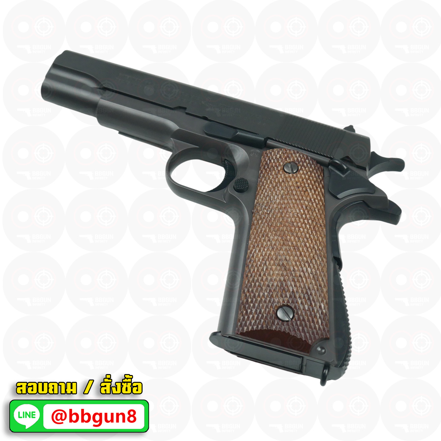 ปืนอัดลมสปริงชักยิงญี่ปุ่น Tokyo Marui Colt M1911 A1 Government Spring