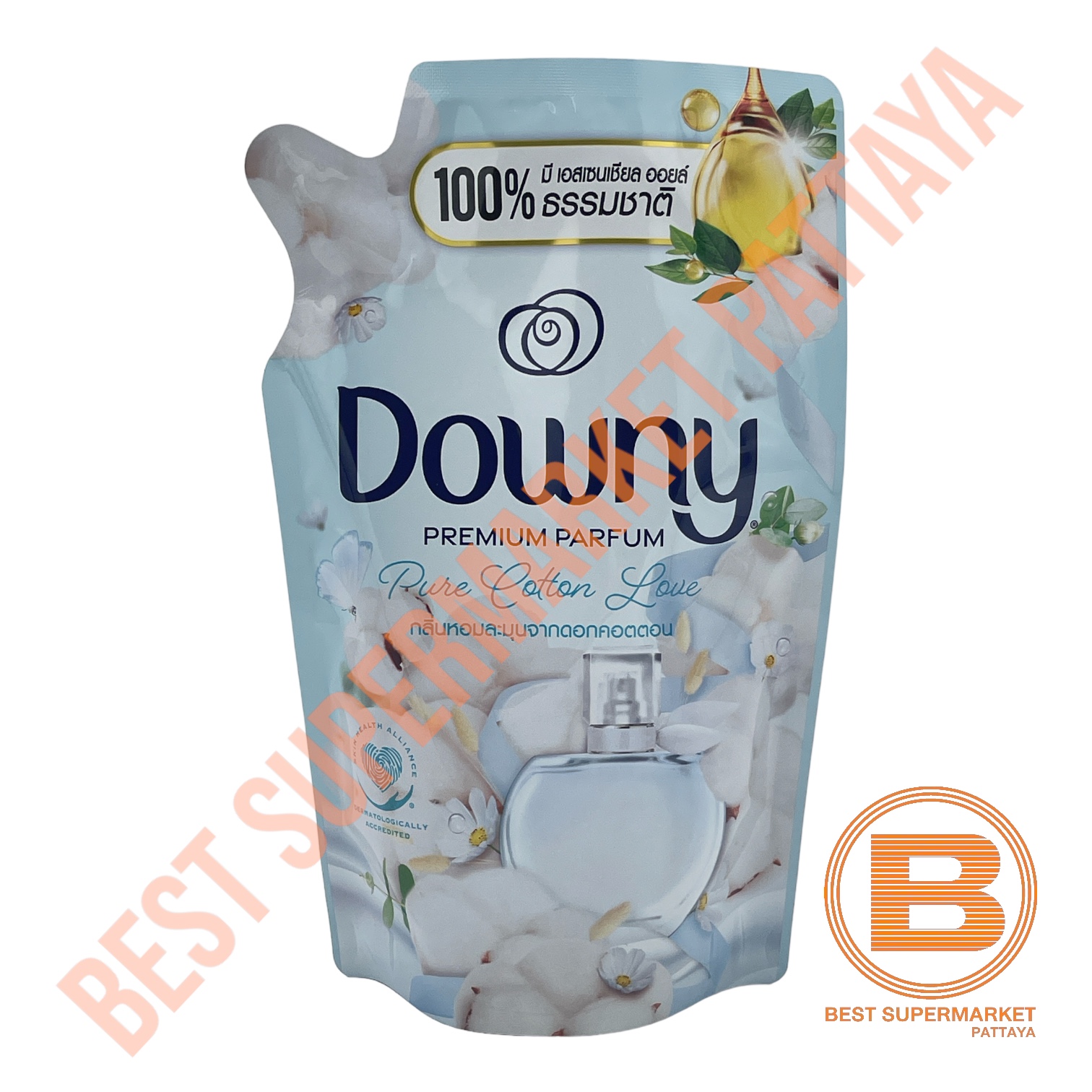 ดาวน์นี่ น้ำยาปรับผ้านุ่ม สูตรเข้มข้น 490, 500 มล. Downy Concentrated Fabric Softener 490, 500 ml.