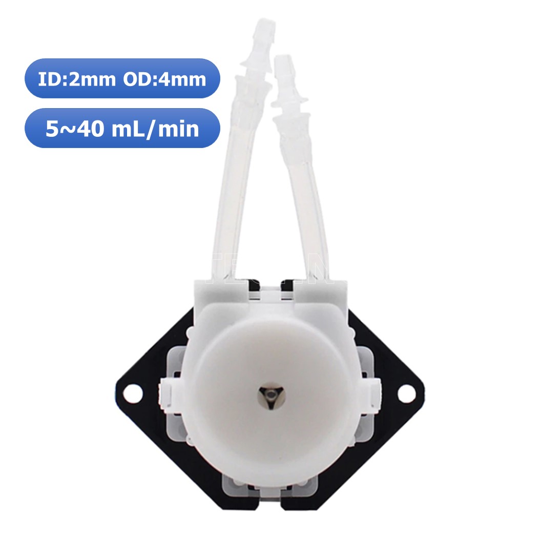 (1ชิ้น) NC426 ปั้มน้ำ ปั้มของเหลว INTLLAB 12V Liquid Pump ID:2mm,OD:4mm, 5~40 mL/min