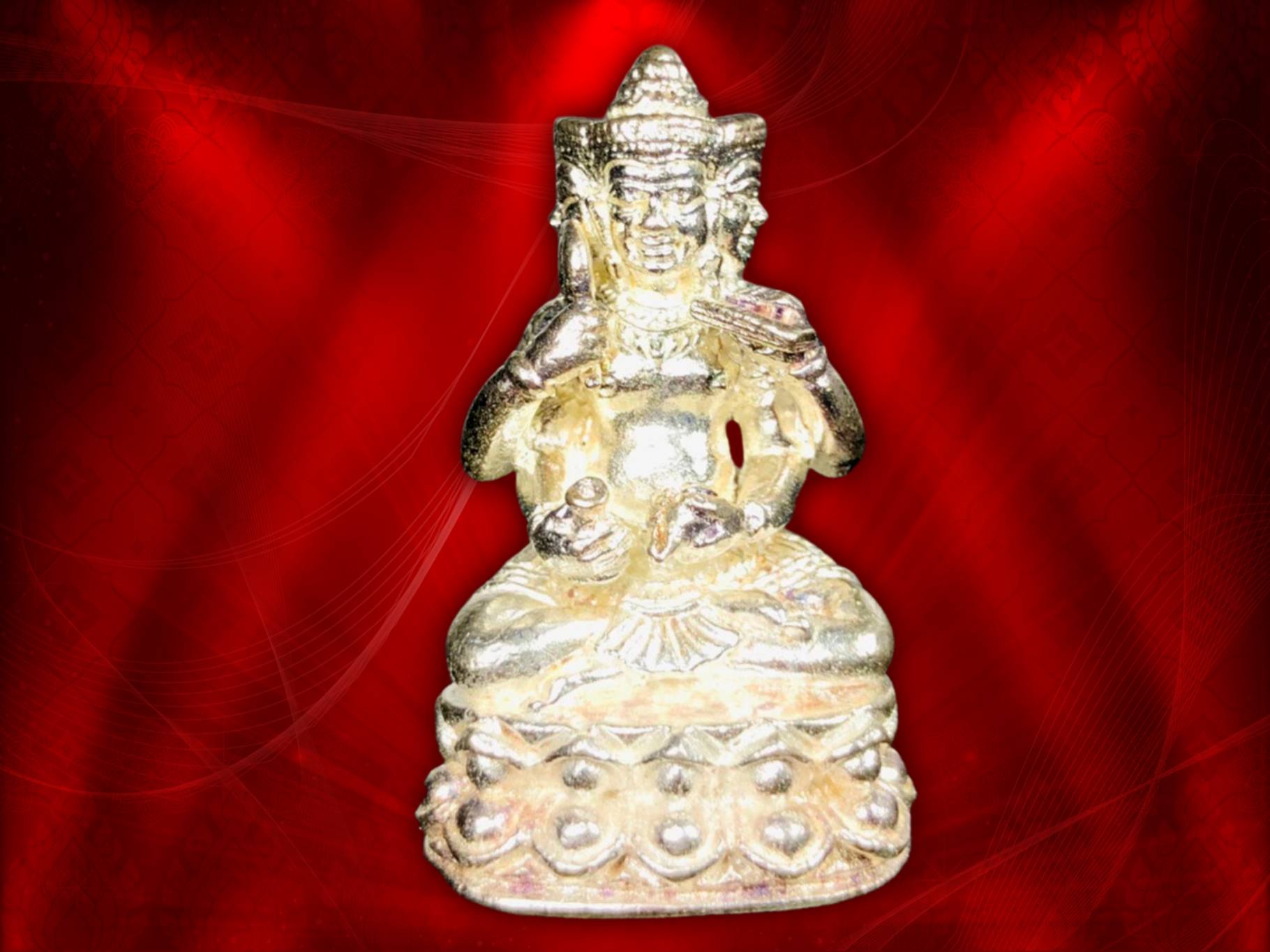 กริ่งพระพรหม เนื้อเงิน ปี 2544 วัดบวรนิเวศวิหาร จัดสร้างเป็นที่ระลึกสมโภชหิรัณยบัฏ พระพรหมมุนี (จุนท์ พฺรหฺมคุตฺโต) อดีตเจ้าอาวาสวัดบวรนิเวศวิหาร No.104 ตอกโค๊ต กล่องเดิม หายากครับ
