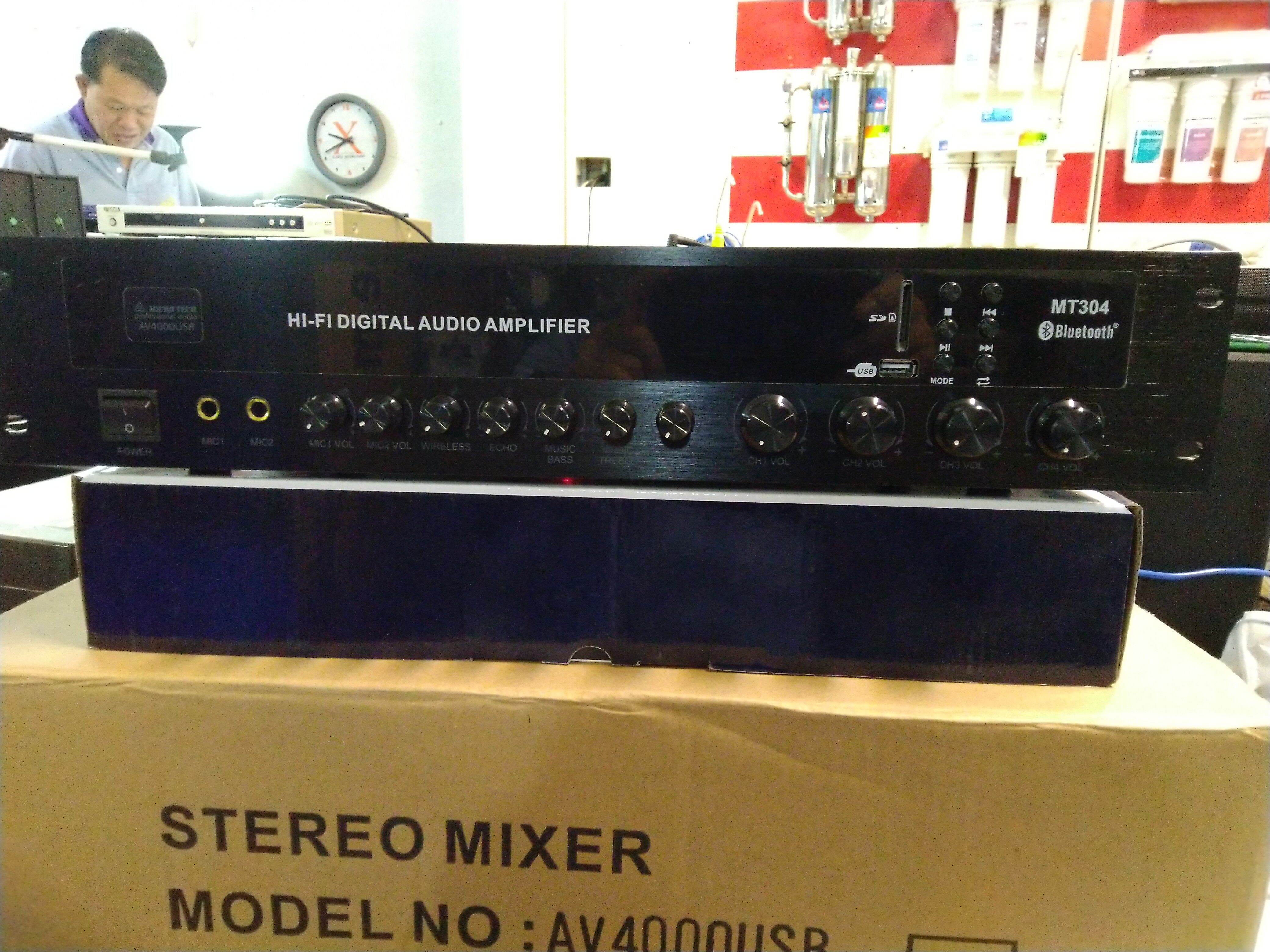 MICRO TECH AV 4000 USB STEREO MIXER