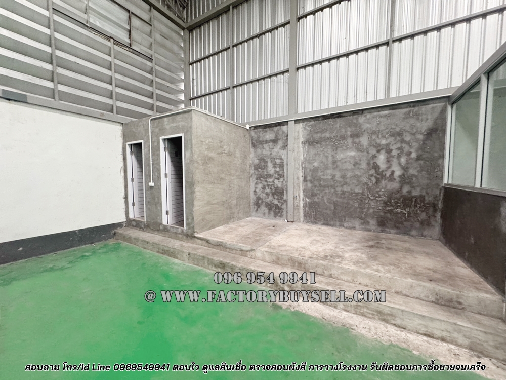 销售工厂,仓库,办公室,埃卡查路(Ekachai Road),Soi Cherd Mahachai Bang Nam Fresh,Samut Sakhon,新装修的建筑物准备工作了