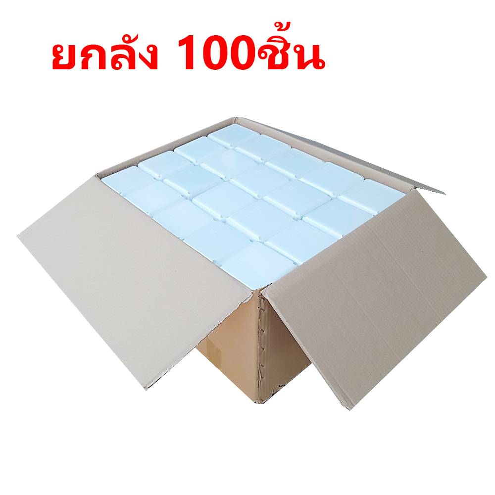 Apollo กล่องกันน้ำพลาสติกอย่างดี ขนาด4*4 ยกลัง 100 ชิ้น ABW-01