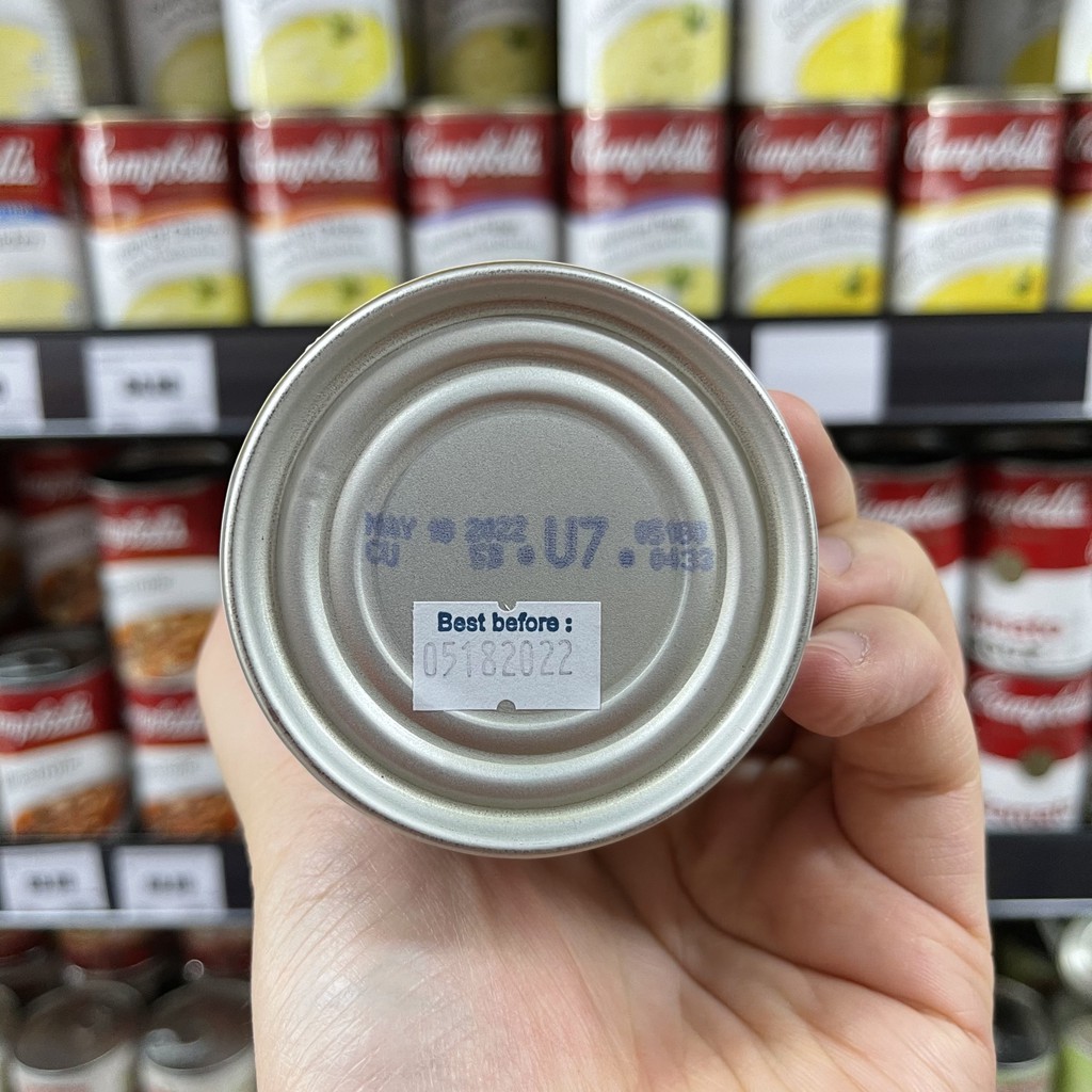 แคมเบลล์ น้ำซุปไก่ชนิดเข้มข้น น้ำหนักสุทธิ 298 กรัม Campbell's Condensed Soup Chicken Broth 298 g.