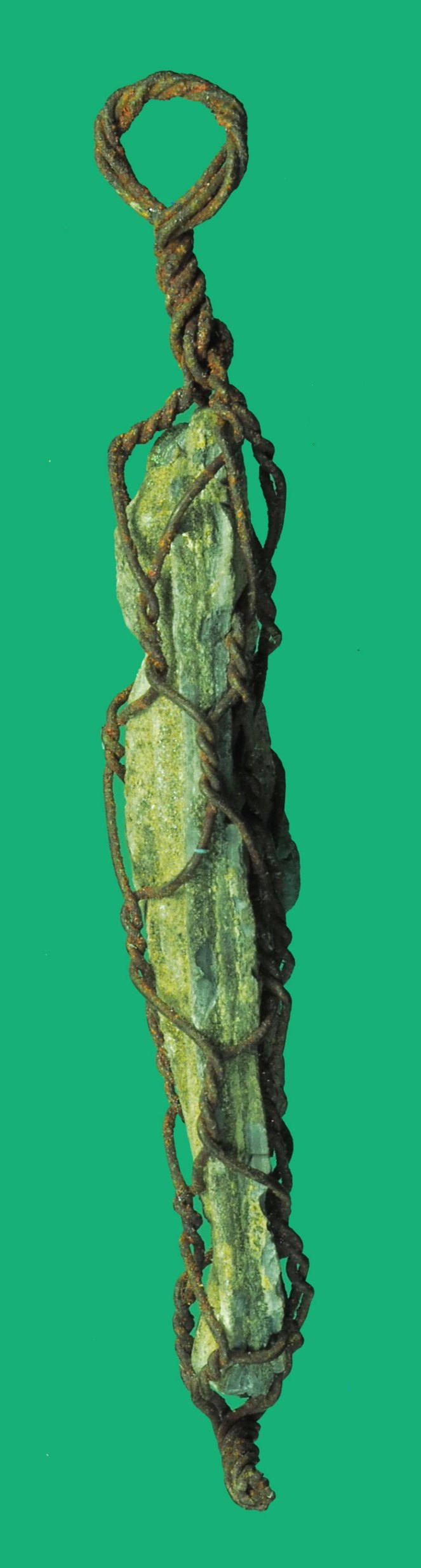 ขายแล้ว*39985 พระร่วงยืน กรุทับคล้อ พิจิตร เนื้อชินเงิน ถักลวดเก่า 13