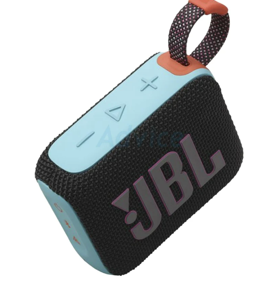 ลำโพง JBL GO 4 BLUETOOTH Blue (JBLGO4BLU) Bluetooth Speaker – Black/Orange, Black, Blue, Pink, Purple, Red, Ssnd มีให้เลือก 7 สีสดใส