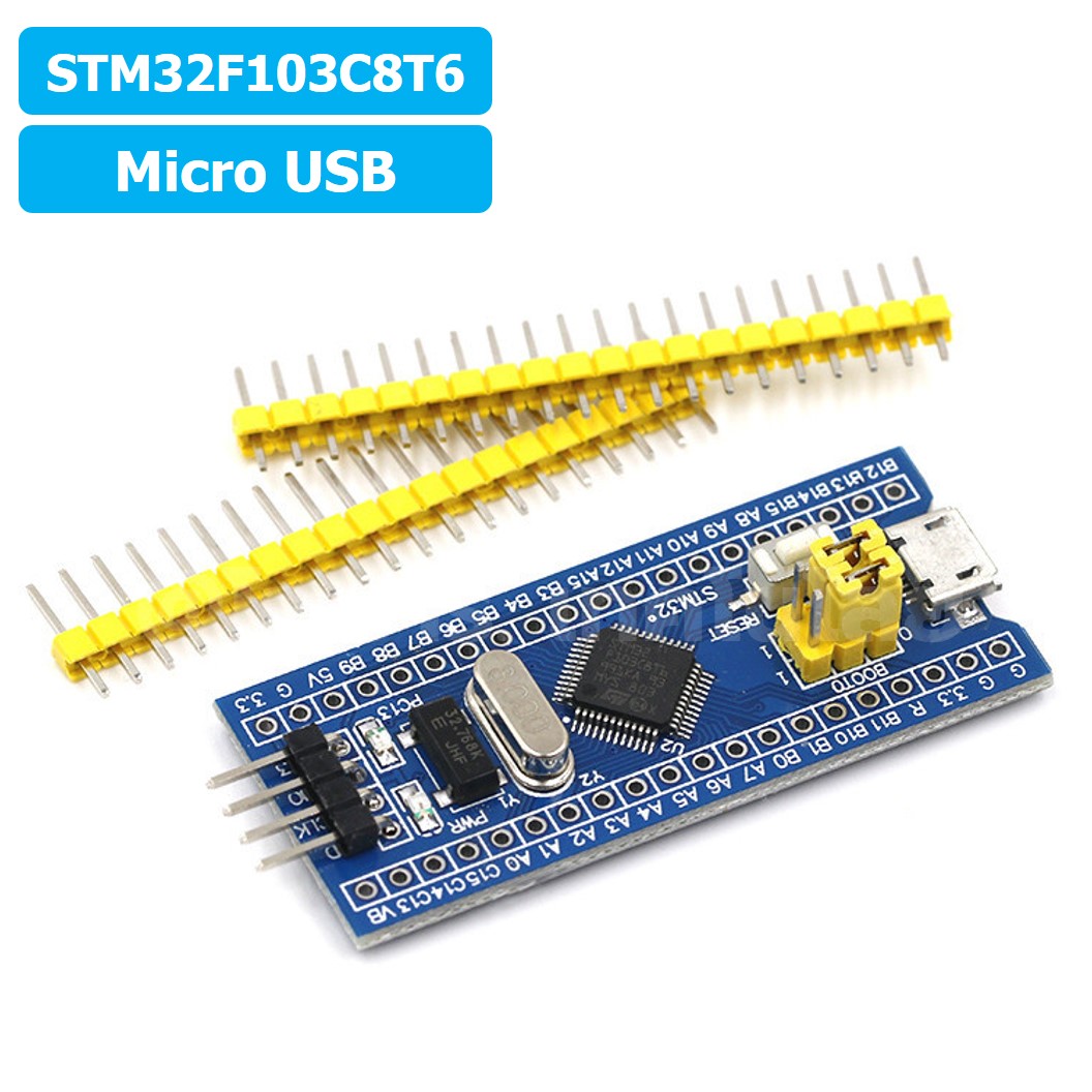NA266 บอร์ด STM32F103C8T6 STM32 ARM Core Board Cortex-M3 Arduino Compatible Micro USB