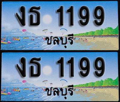 ทะเบียน 1199 – งธ 1199 ชลบุรี (1)