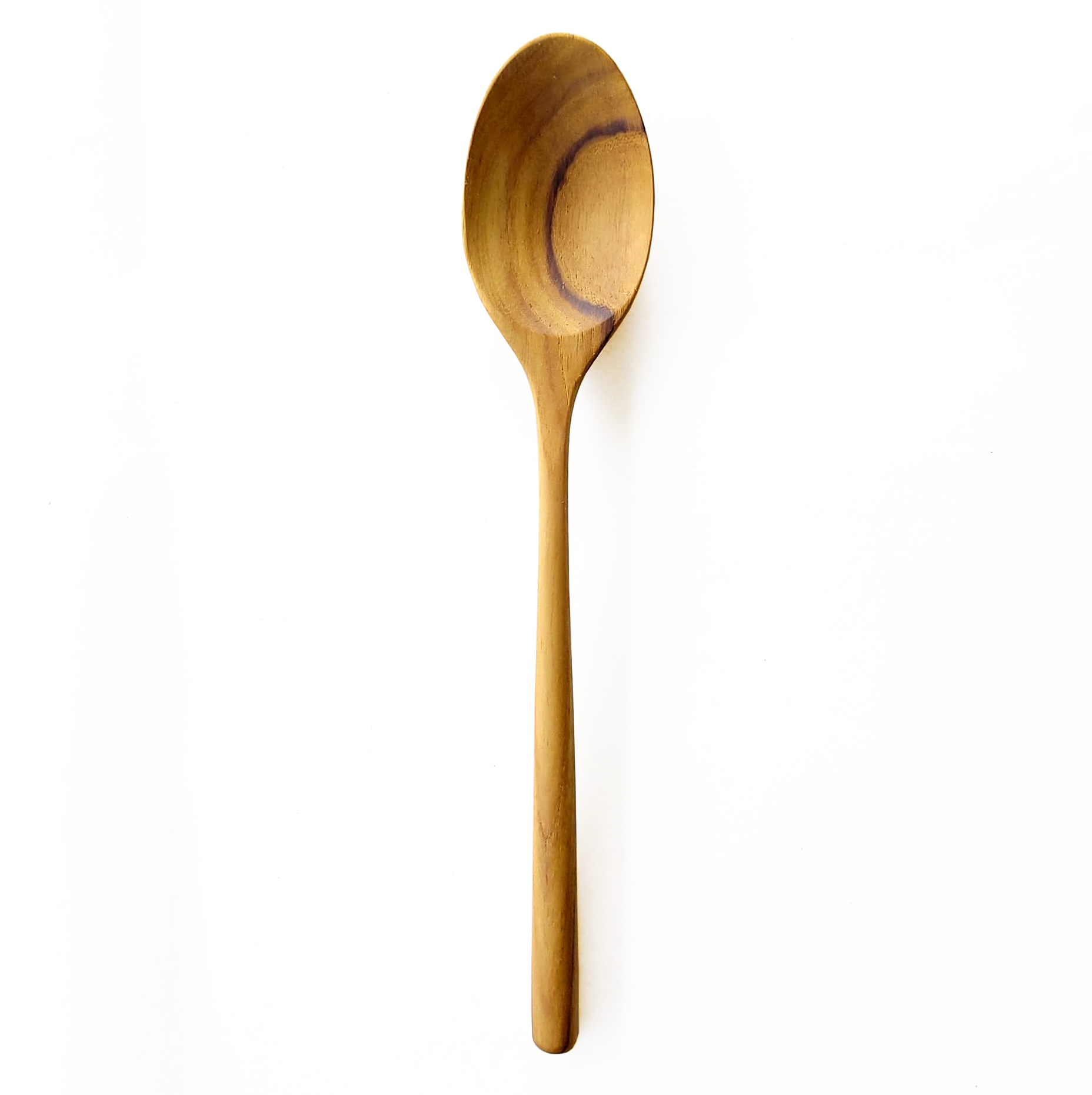 กูปรี ช้อนไม้สัก ช้อนกินข้าว อย่างดี KOUPREY Natural Brown Teak Wooden Dining Spoon