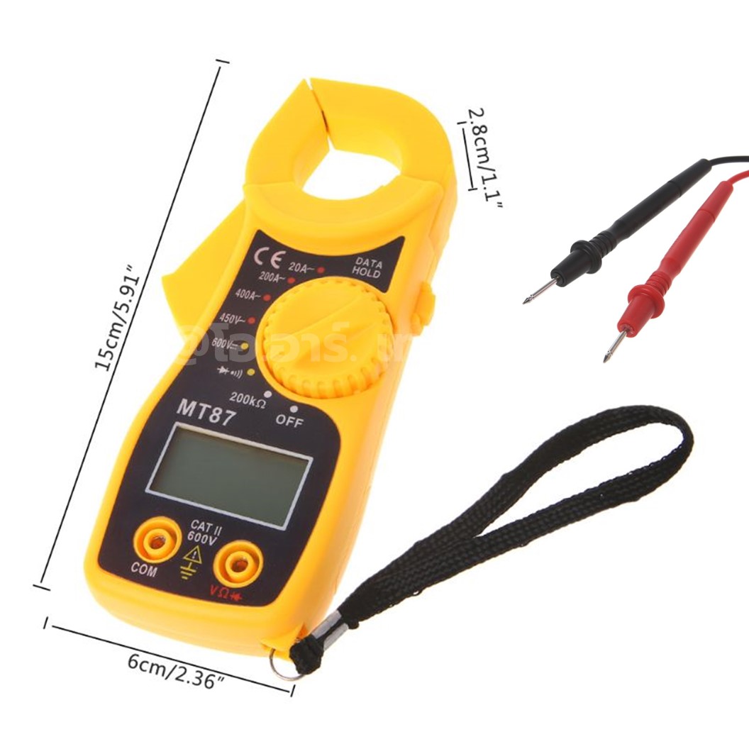 มัลติมิเตอร์ MT-87/DT-830B โวลต์มิเตอร์ Digital Multimeter Volt meter MT87/DT830B voltmeter เครื่องวัดแรงดันไฟฟ้า ดิจิตอลมัลติมิเตอร์ **ไม่รวมถ่าน