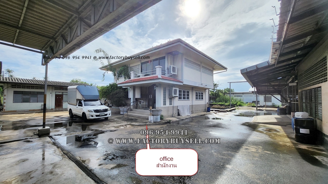 工厂出售,尺寸 10 莱,有许可证工厂 (Rg. 4), Krathum-Baen District, Samut-Sakhon ขายโรงงาน 10 ไร่ มีใบ รง.4 กระทุ่มแบน สมุทรสาคร