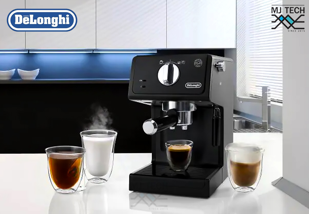 DELONGHI เครื่องชงกาแฟแรงดัน เอสเพรสโซ่ รุ่น ECP31.21 **ส่งฟรี** (ลดล้างสต๊อค ลดราคาพิเศษ)