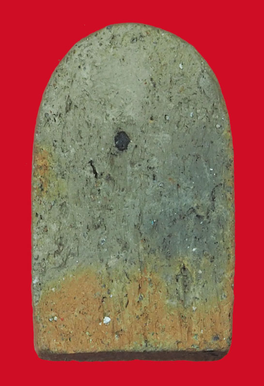 *35507 พระกำแพงเเก้ว วัดรัมภาราม ปี 2504 ลพบุรี เนื้อดิน (หลวงพ่อจง วัดหน้าต่างนอก ร่วมปลุกเสก)