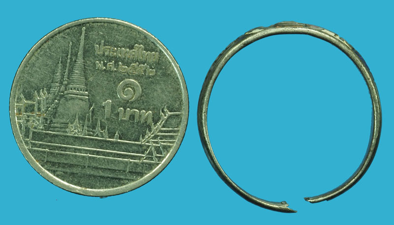 *37316 แหวนลงยา พระพุทธโสธร วัดโสธรวรวิหาร ฉะเชิงเทรา เนื้อเงิน 25