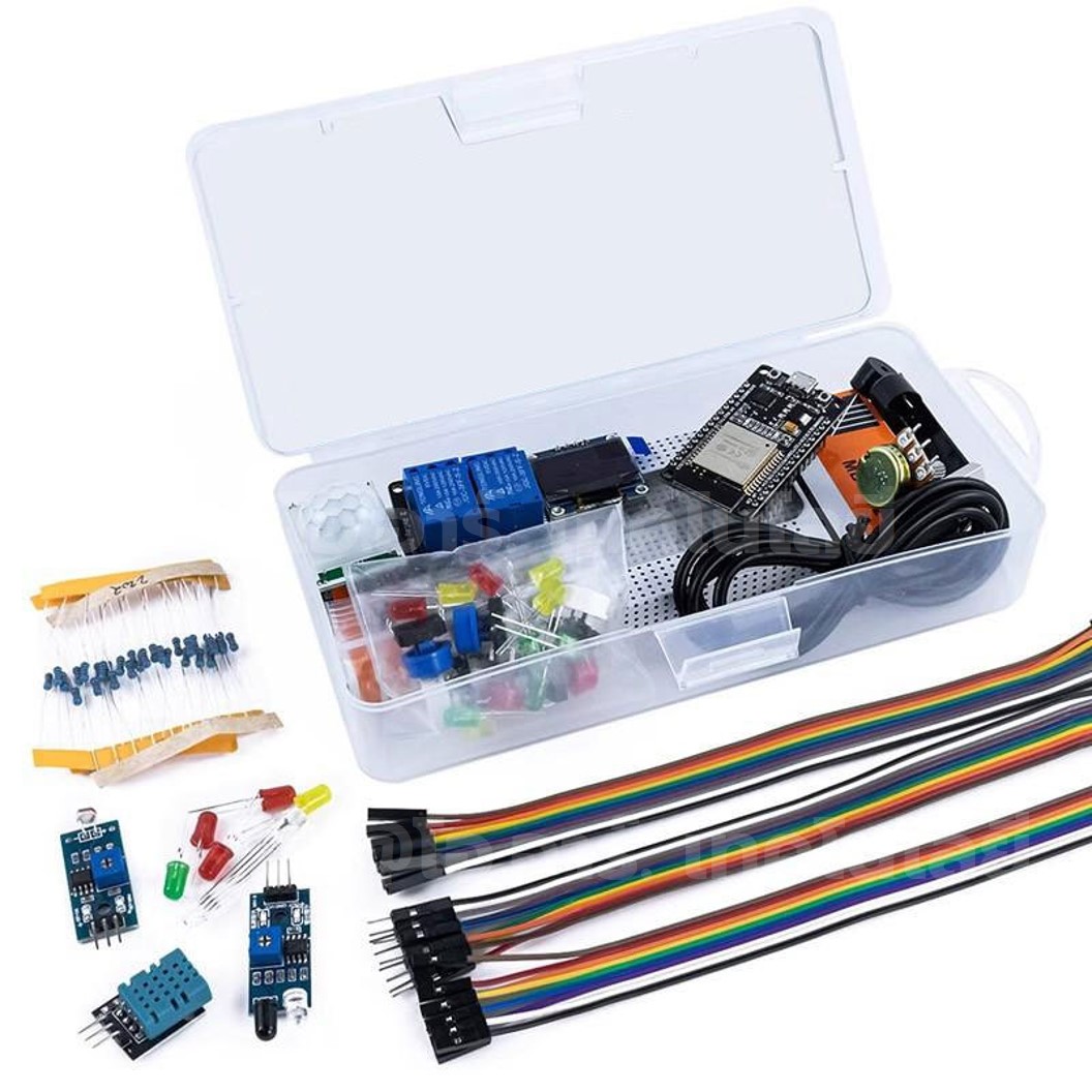 CAE-312 ชุดเริ่มต้นเรียนรู้ ESP32 Basic Starter Kit WiFi IOT Development Board Learning Kit พร้อมคู่มือ