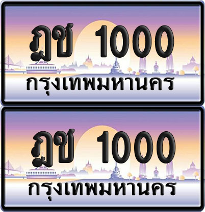 เลขทะเบียน 1000 – ฎช 1000 (12)