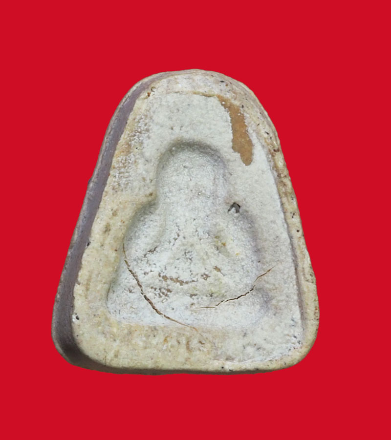 *31835 พระปิดตา หลังแบบ เนื้อผงน้ำมัน เก่าพอมีอายุ ไม่ทราบที่ 6