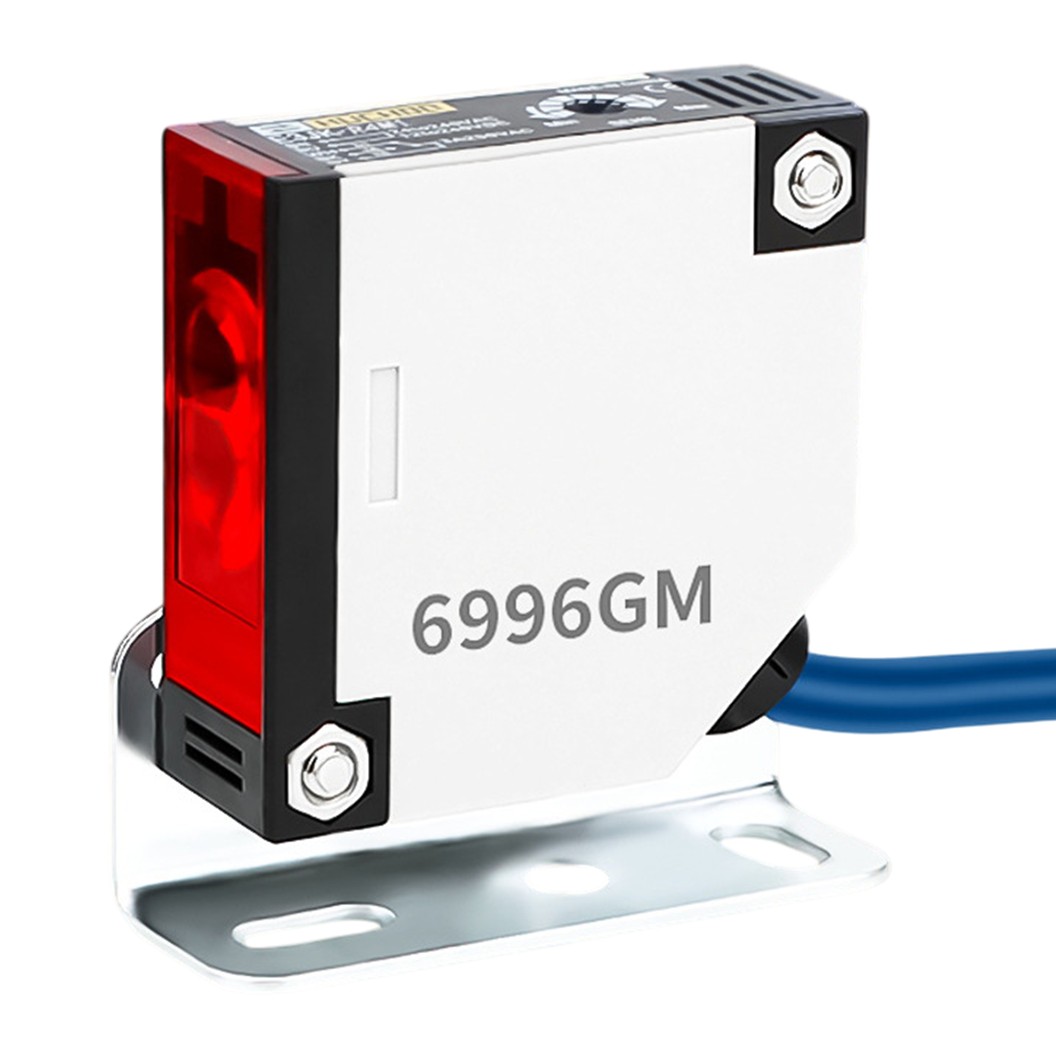 E3JK-R4M1 โฟโต้เซนเซอร์สวิทช์ 12-24VDC ระยะตรวจจับ 4 เมตร Photoelectric switch Mirror Reflection Sensor โฟโต้สวิทช์ โฟโต้เซนเซอร์ DC 12-24V