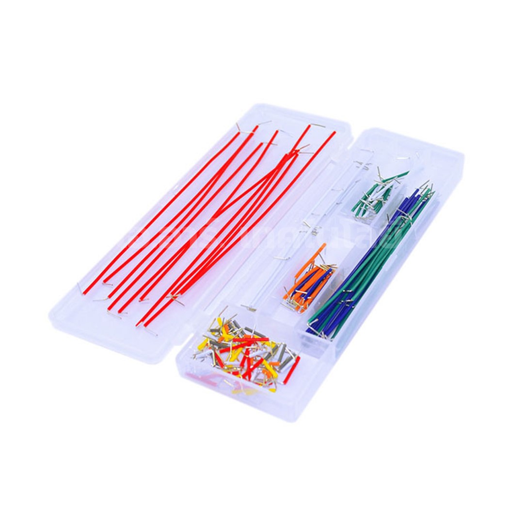 ชุด สายเชื่อมต่อวงจร สายจัมเปอร์ 140ชิ้น/560ชิ้น/840ชิ้น U Shape Shield Breadboard Jumper Wires Grade A สายต่อวงจร wiring cable
