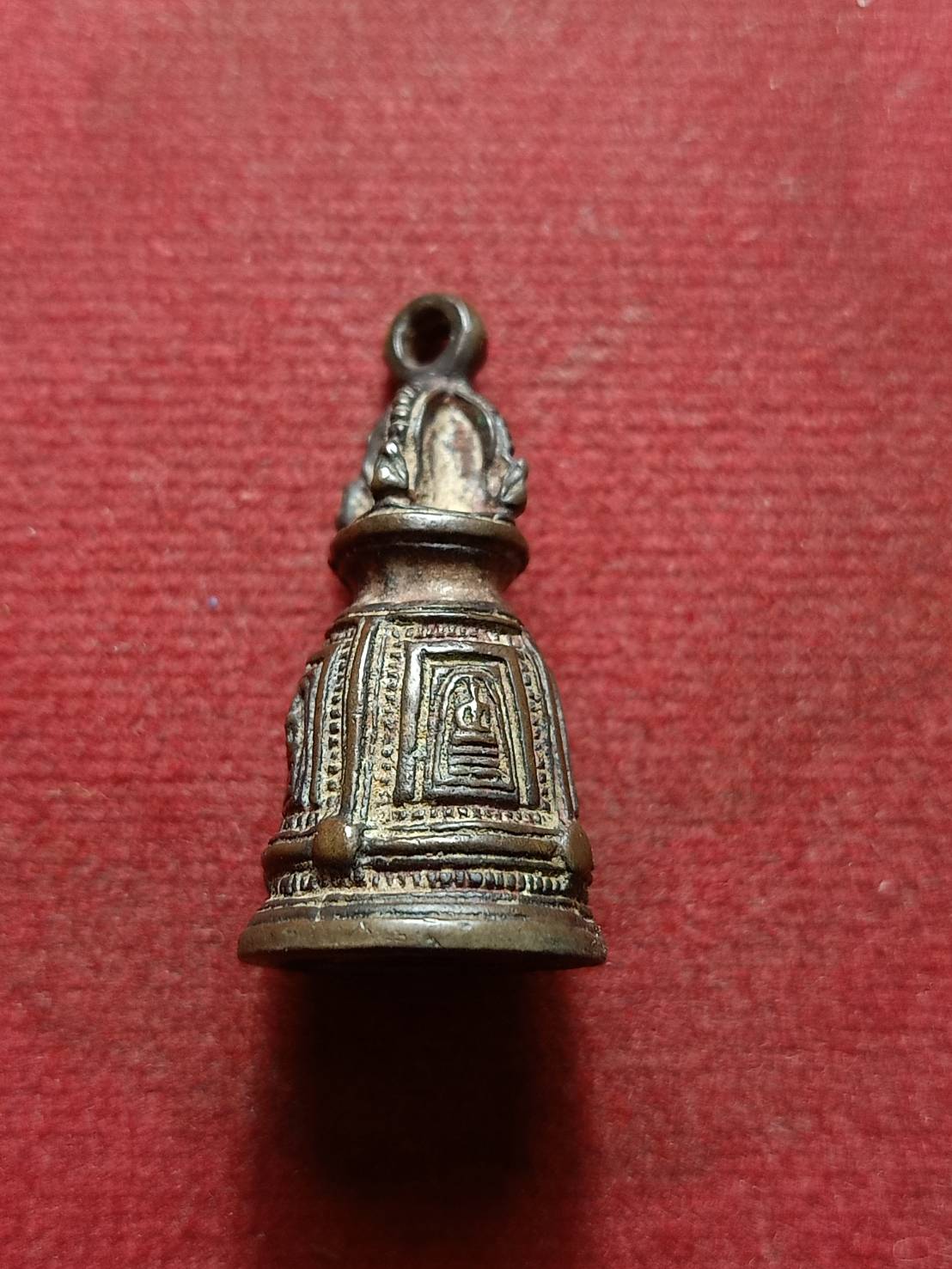 ระฆังหล่อโบราณ อุดกริ่ง เจ้าคุณเที่ยง วัดระฆัง กทม. ปี 2536 (SKU-08186)