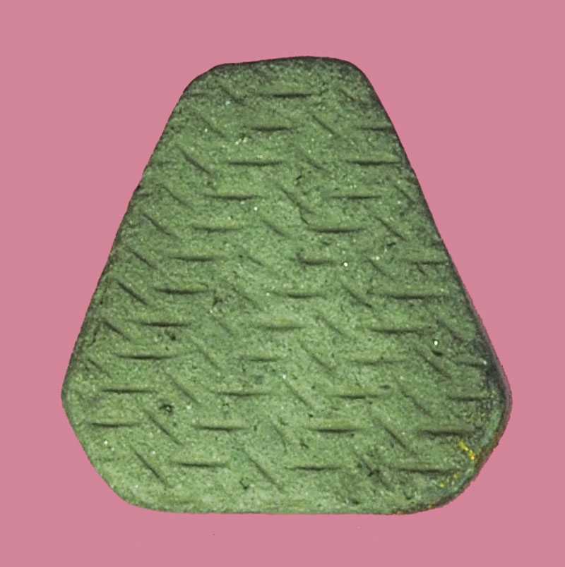 *38466 พระปิดตา เนื้อดินผสมผงใบลาน ไม่ทราบที่และปีสร้าง 6