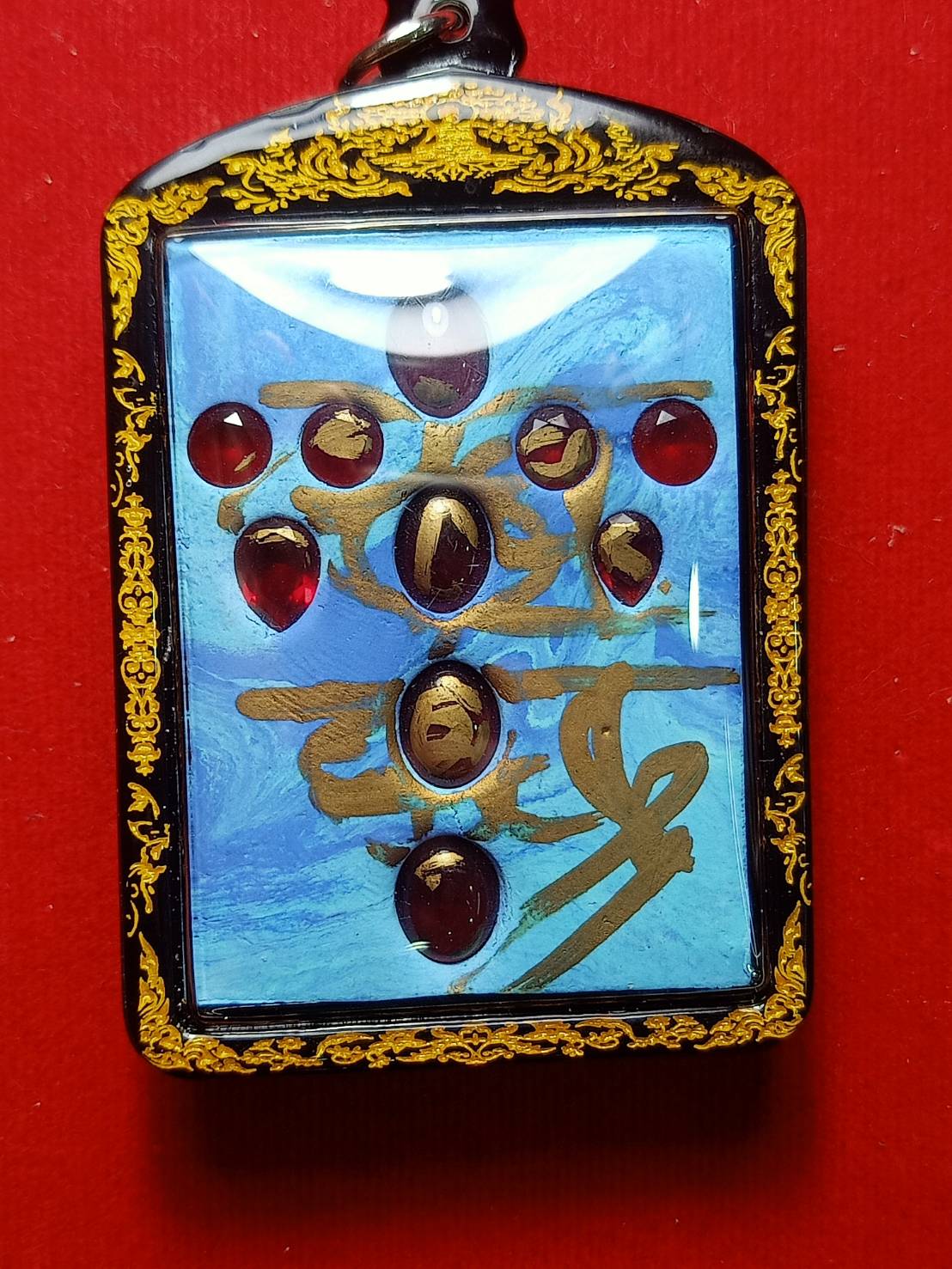 พระผงครูบากฤษณะ ขนาด 4.5*6 ซม. วัดป่ามหาวัน จ.นครราชสีมา (SKU-06880)