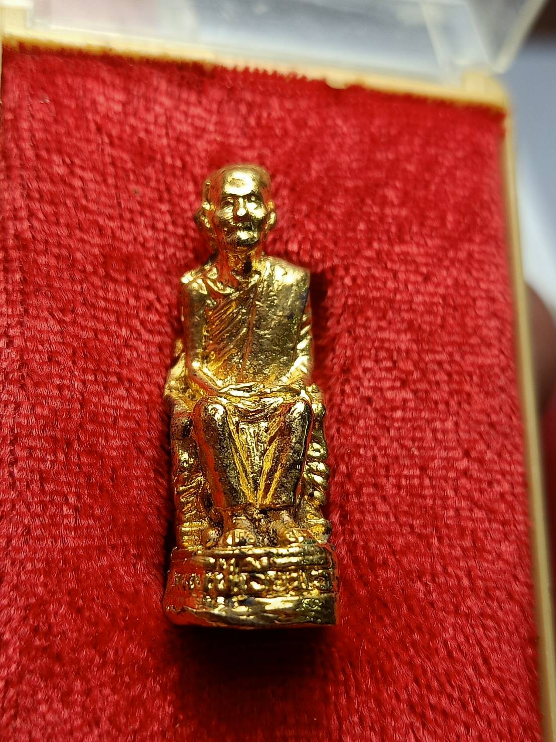 รูปหล่อหลวงปู่เจียม วัดอินทรสุการาม(วัดหนองขาว) จ.สุรินทร์ พร้อมกล่อง (SKU-13011)