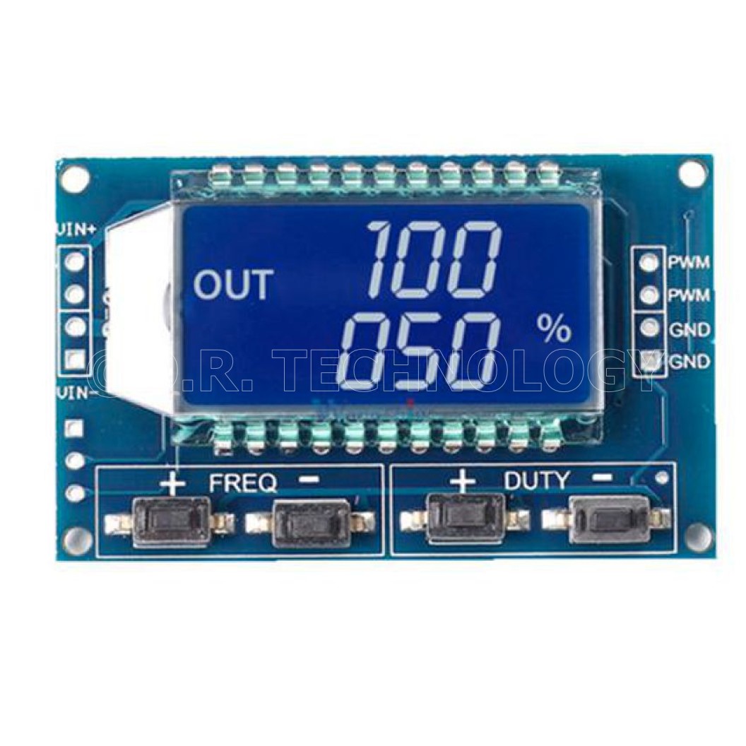 (1ชิ้น) AA387 โมดูลเครื่องกําเนิดสัญญาณ XY-LPWM Signal Generator PWM Pulse Frequency Duty Cycle Adjustable Module LCD Display 1Hz-150Khz