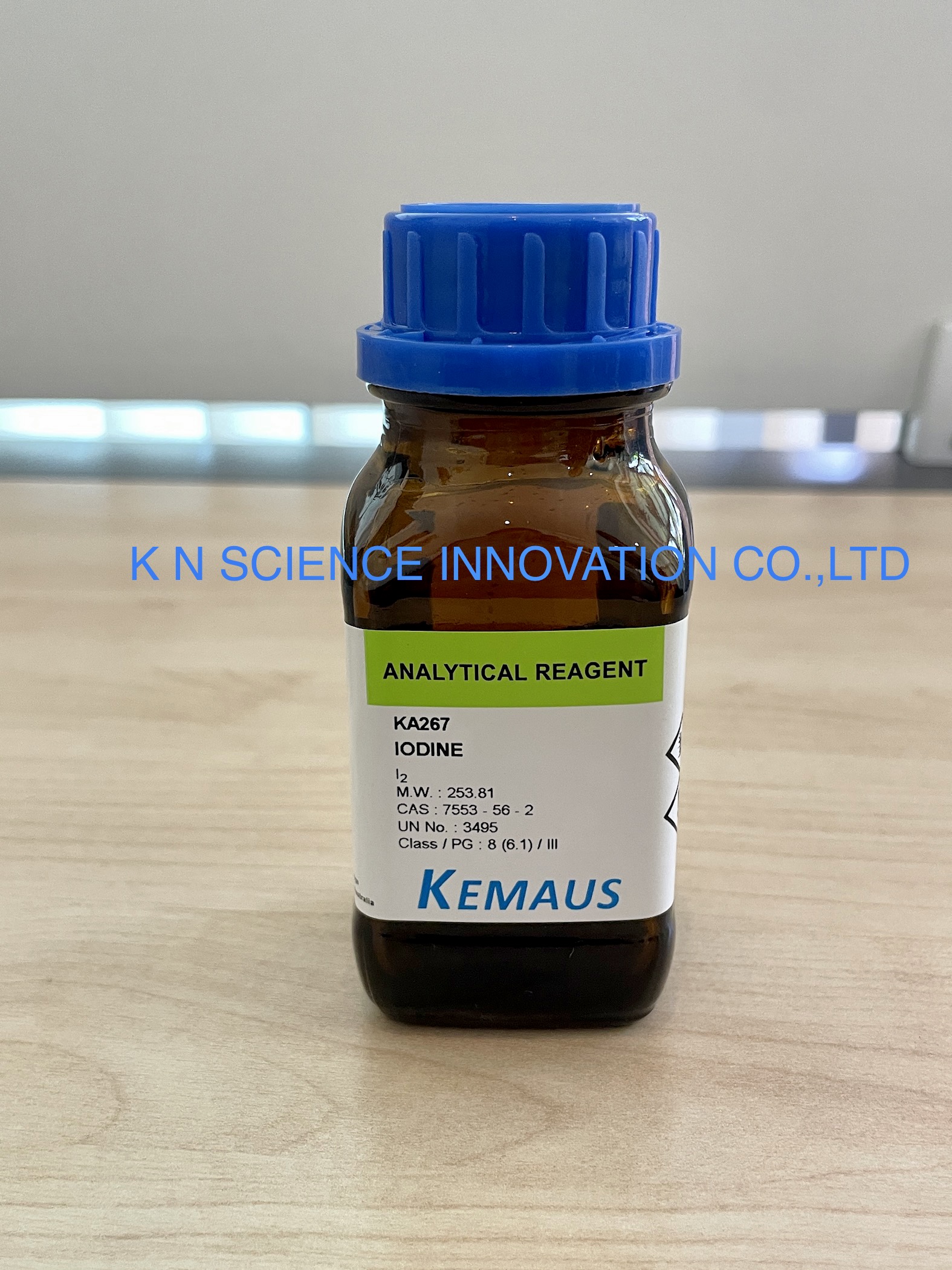 IODINE, RESUBLIMED AR KemAus 100 GM KA267