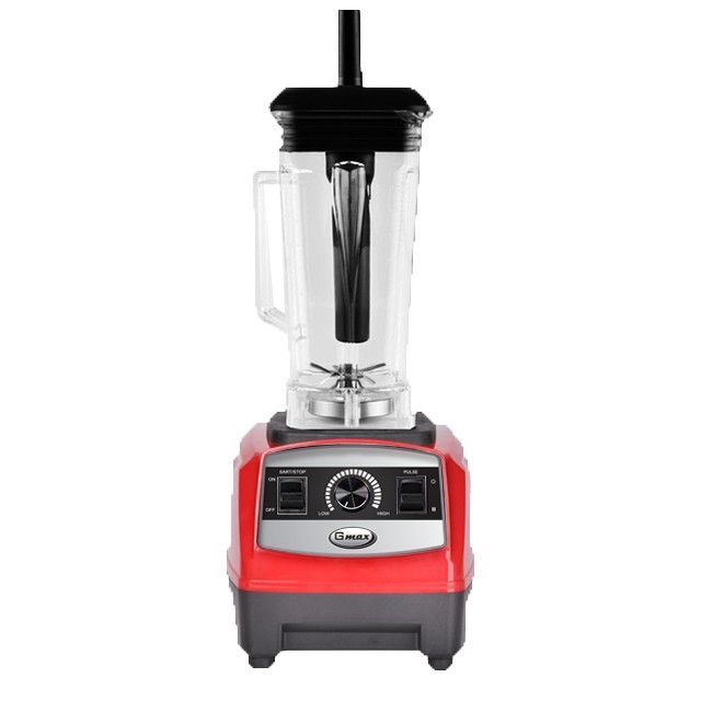 Gmax เครื่องปั่นสมูทตี้ กำลังสูง รุ่น BLR-02 เครื่อง Heavy duty ขนาด 2ลิตร ใบมีด 6 แฉก 1200Watts สินค้ารับประกัน 1 ปี