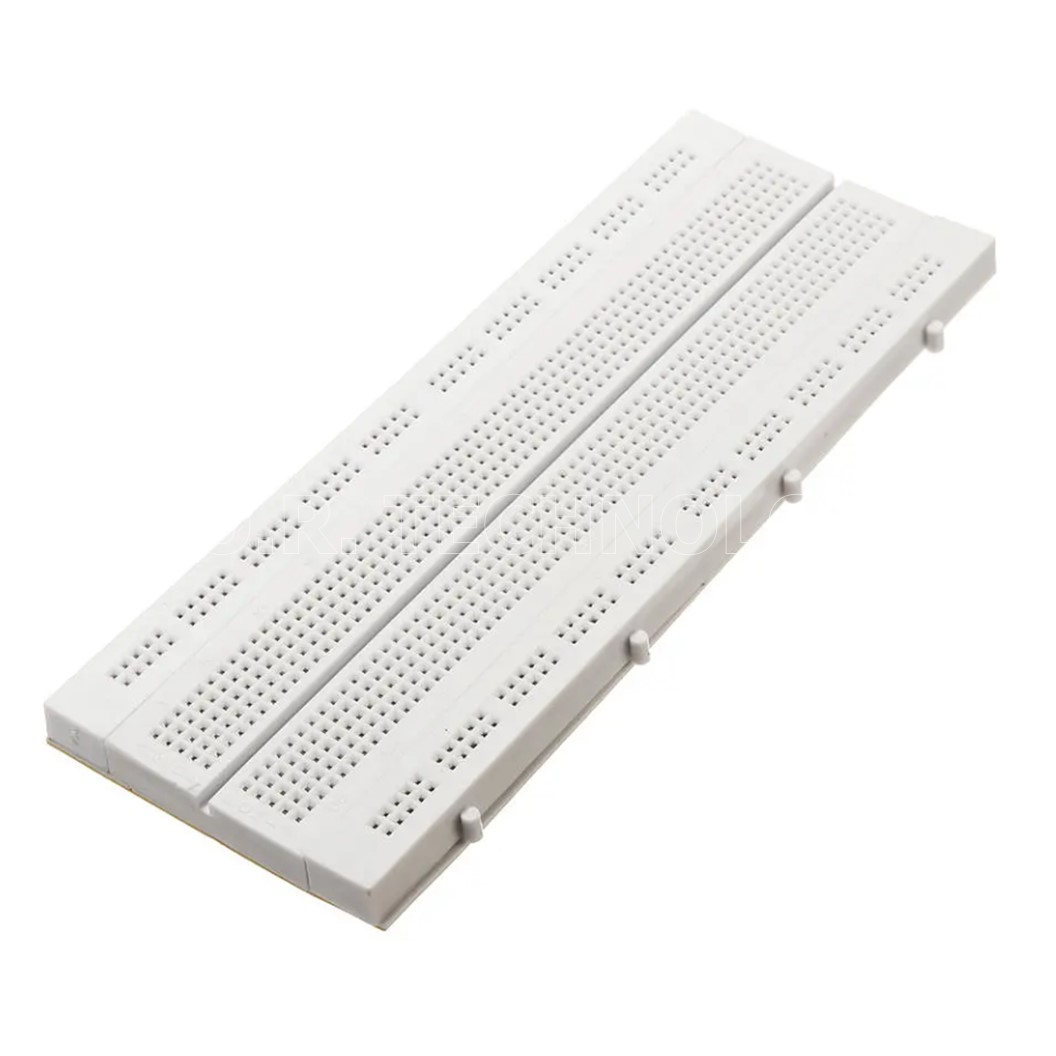 (1ชิ้น) AA323 บอร์ดทดลอง โฟโต้บอร์ด ขนาด 840 ช่อง GL-12 840 Points Soldless Breadboard