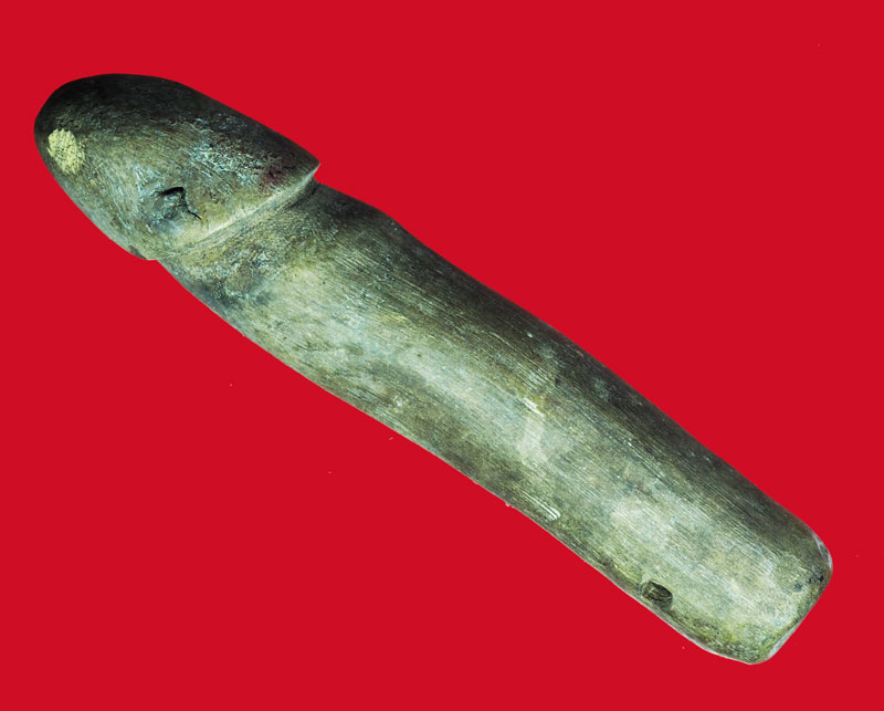 *31600 ปลัดขลิก ไม้แกะเก่า ไม่ทราบที่และปีสร้าง 12