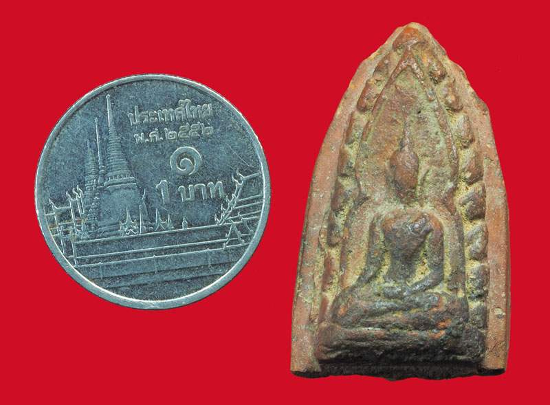 *33164 พระชุนแผนซุ้มเรือนแก้ว เนื้อดินเก่าไม่ทราบที่ 13