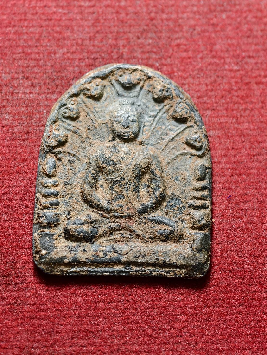 พระนาคปรกสุริยมุนี หลวงพ่ออั้น วัดพระญาติฯ จ.อยุธยา (SKU-13551)