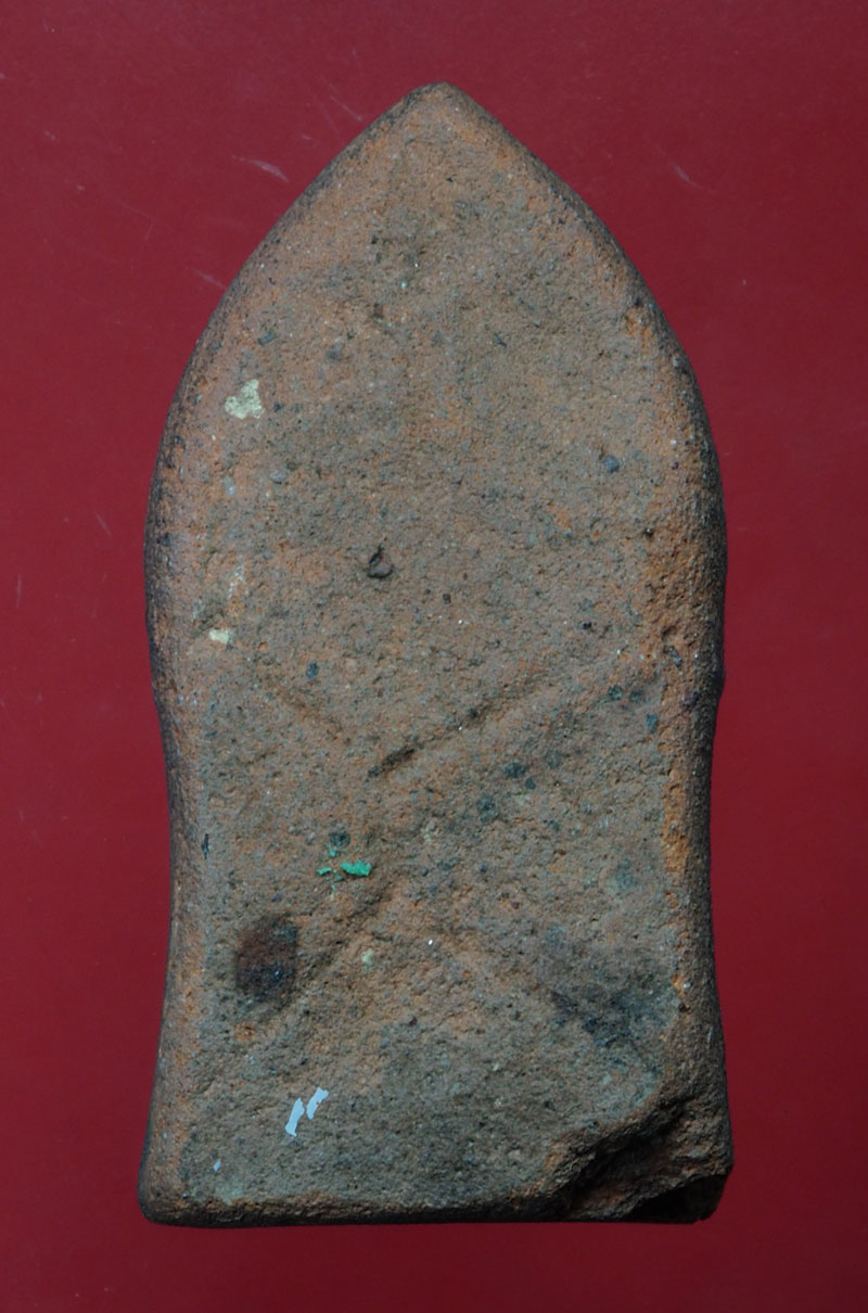 *30145 พระยอดขุนพล ลพบุรี เนื้อดินพระตัดฐานและฝนขอบ 13