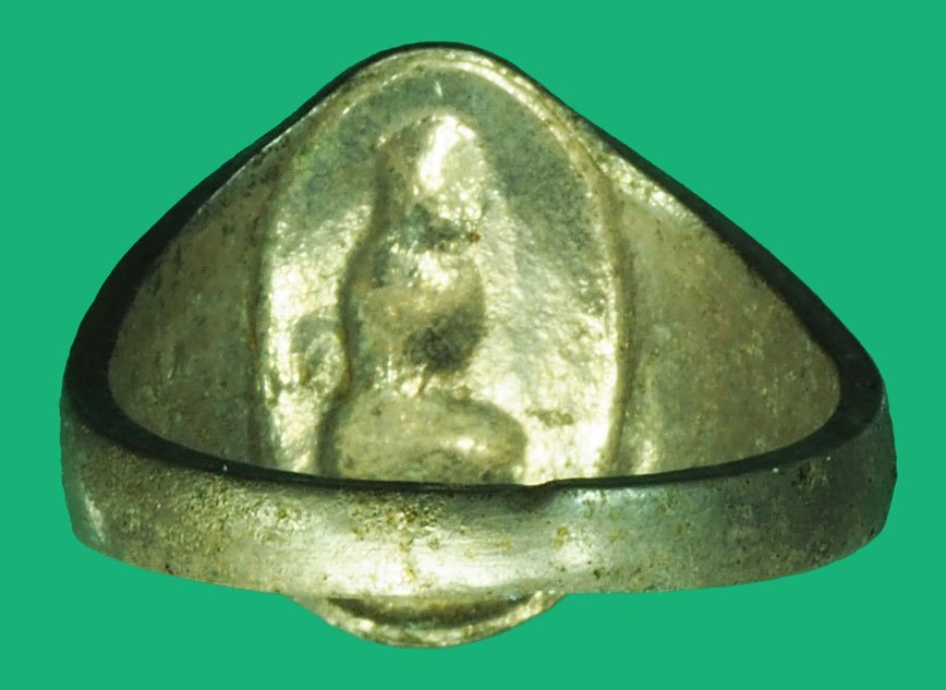 *37531 แหวนนางกวัก ชุบนิเกิล หลวงพ่อกวย วัดโฆษิตราราม ชัยนาท 27