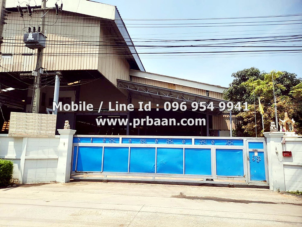 ขาย!!! โรงงานเนื้อที่ 2 ไร่สร้างเต็มพื้นที่ ทำเล อ้อมน้อย,ท่าไม้,กระทุ่มแบน,สมุทรสาคร พร้อมสำนักงานและบ้านพักคนงาน Factory for sale, area 2 rai, location Om Noi, Tha Mai, Krathum Baen, Samut Sakhon