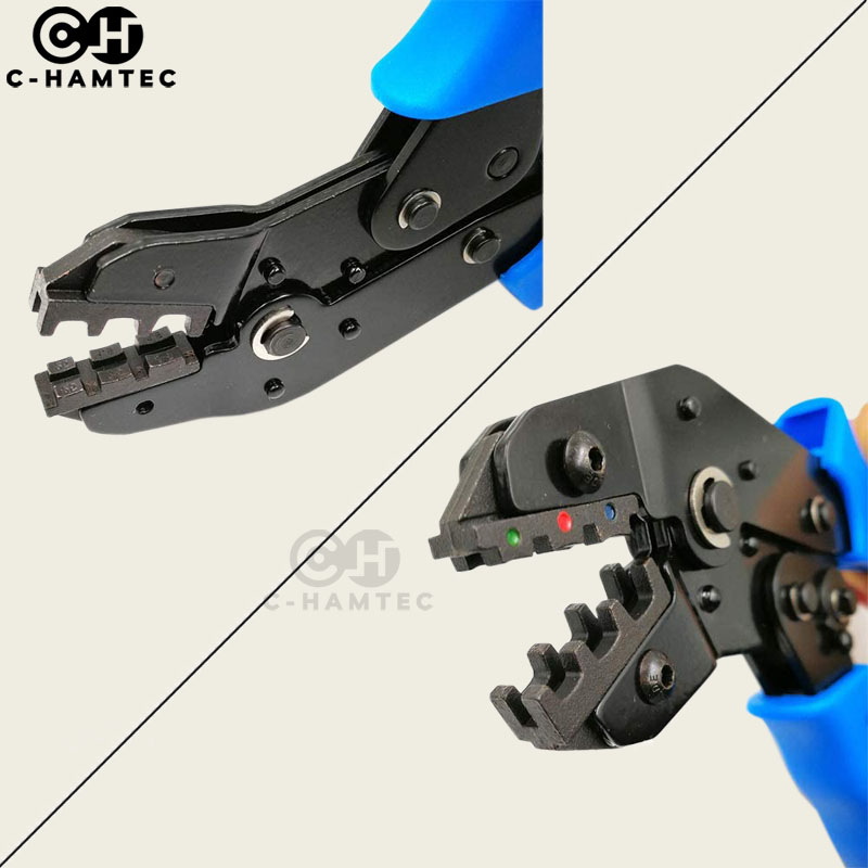 คีมย้ำหางปลาแบบมีปลอกหุ้ม SN-02C ใช้กับสายขนาด 0.25-2.5mm²