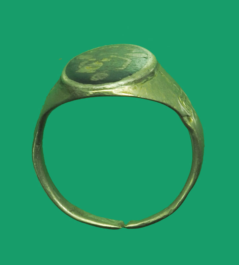 *32835 แหวนอัลปาก้าหน้าเงินลงถมหลวงพ่อแพ วัดพิกุลทอง สิงห์บุรี 82