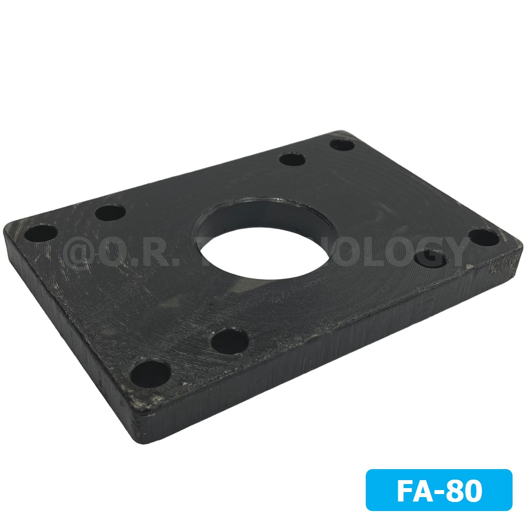 (1ชิ้น) FA-80 ตัวยึดกระบอกลม ชนิดหน้าแปลน Support Air Cylinder หน้าแปลน หน้า/หลัง กระบอกลม ขายึดกระบอกลม ขายึด ตัวยึด FA