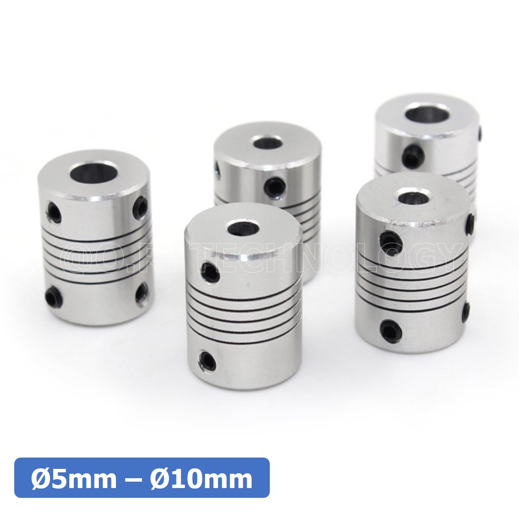 (1ชิ้น) KR459 5-10 คัปปลิ้ง ข้อต่อเพลามอเตอร์ คัปปิ้ง มอเตอร์ ข้อต่อแกนมอเตอร์ Elastic Coupling ขนาดรูเพลา 5mm-10mm
