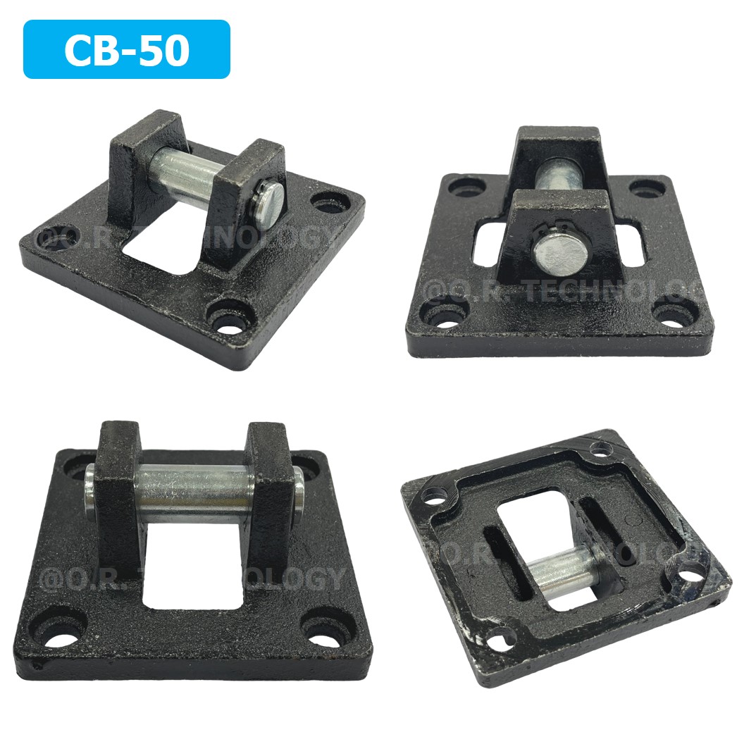 (1ชิ้น) CB-50 ตัวยึดกระบอกลม หูคู่ Support Air Cylinder สำหรับกระบอกลม SC50 ขายึดกระบอกลม ขายึด ตัวยึด ชนิดหูคู่ CB