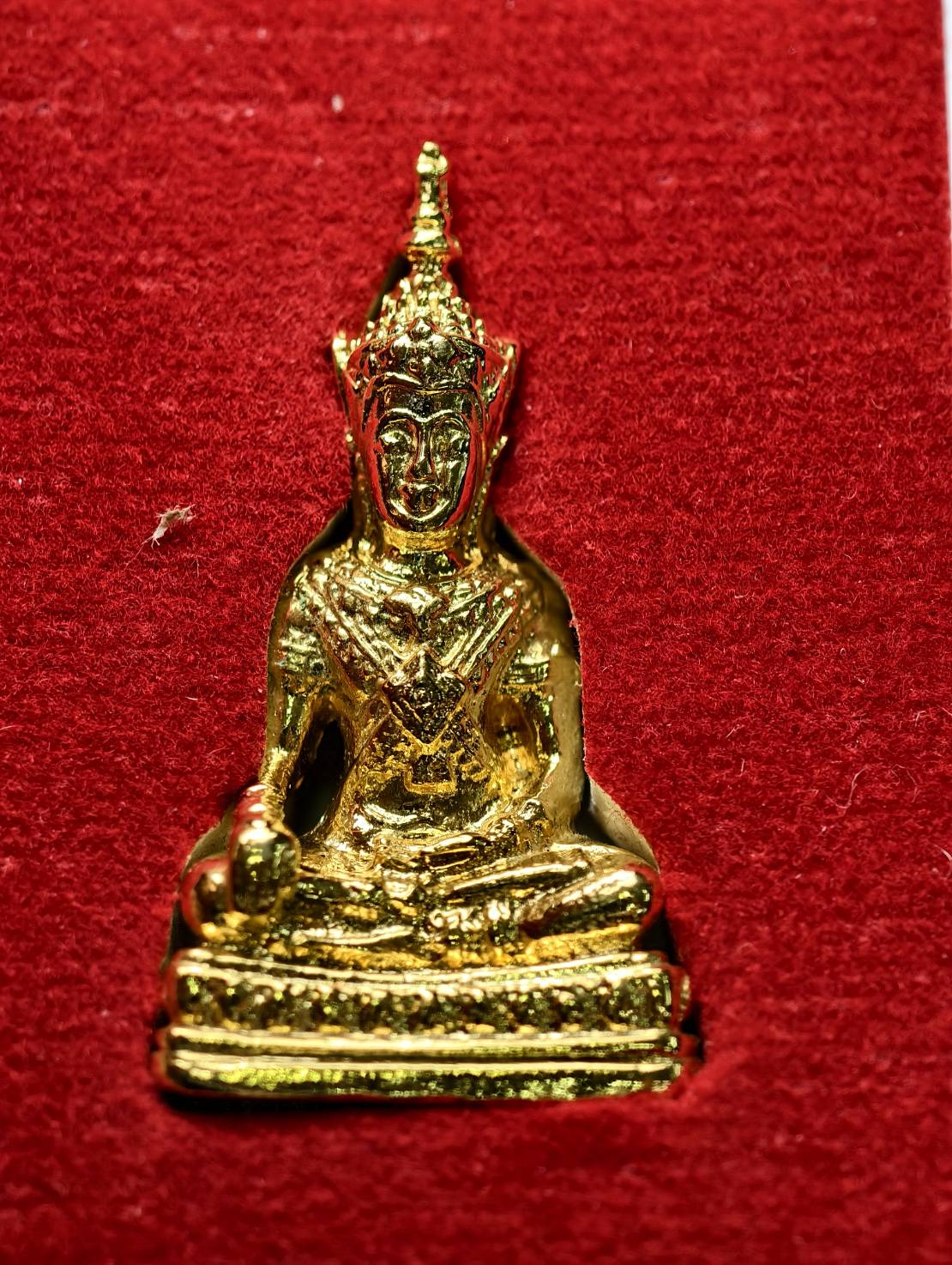 รูปหล่อพระพุทธนิมิต วัดหน้าพระเมรุ จ.อยุธยา พร้อมกล่อง (SKU-13656)